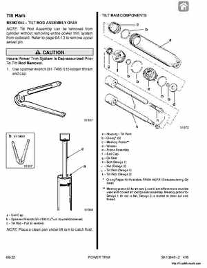 1987-1993 Mercury Mariner Outboards 70/75/80/90/100/115HP 3 and 4-cylinder Factory Service Manual, Page 291