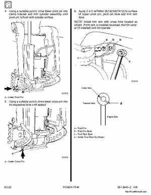 1987-1993 Mercury Mariner Outboards 70/75/80/90/100/115HP 3 and 4-cylinder Factory Service Manual, Page 338