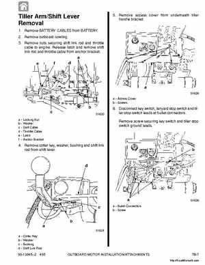 1987-1993 Mercury Mariner Outboards 70/75/80/90/100/115HP 3 and 4-cylinder Factory Service Manual, Page 377