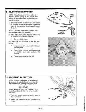 1988-1992 Mercury Force 5HP Outboards Service Manual, Page 57
