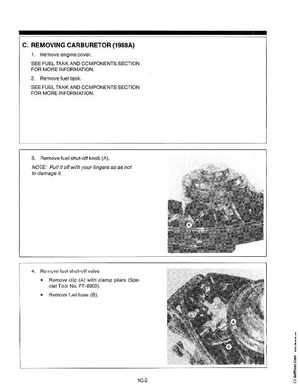 1988-1995 Mercury Force 5HP Outboards Service Manual, 90-823263 793, Page 38