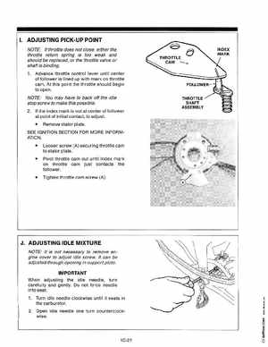 1988-1995 Mercury Force 5HP Outboards Service Manual, 90-823263 793, Page 57