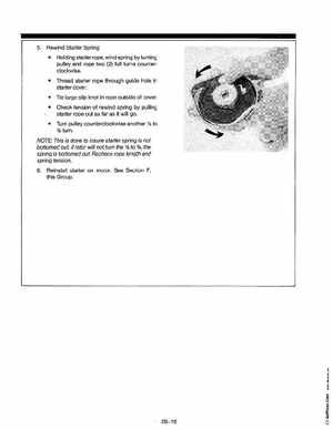 1988-1995 Mercury Force 5HP Outboards Service Manual, 90-823263 793, Page 139