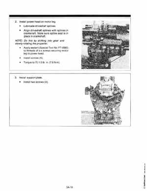 1988-1995 Mercury Force 5HP Outboards Service Manual, 90-823263 793, Page 152