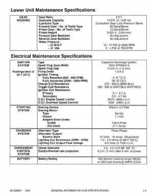 1995 Mariner Mercury Outboards Service Manual 50HP 4-Stroke, Page 10