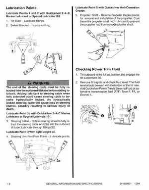 1995 Mariner Mercury Outboards Service Manual 50HP 4-Stroke, Page 13