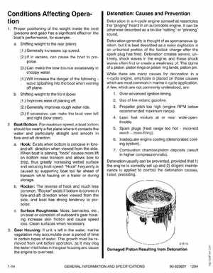 1995 Mariner Mercury Outboards Service Manual 50HP 4-Stroke, Page 19