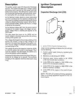 1995 Mariner Mercury Outboards Service Manual 50HP 4-Stroke, Page 24