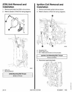1995 Mariner Mercury Outboards Service Manual 50HP 4-Stroke, Page 33