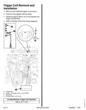 1995 Mariner Mercury Outboards Service Manual 50HP 4-Stroke, Page 35