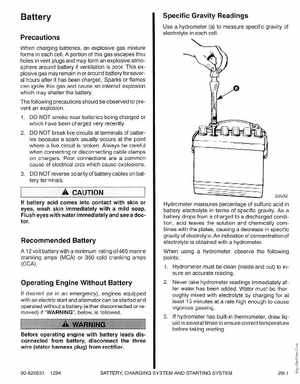 1995 Mariner Mercury Outboards Service Manual 50HP 4-Stroke, Page 38