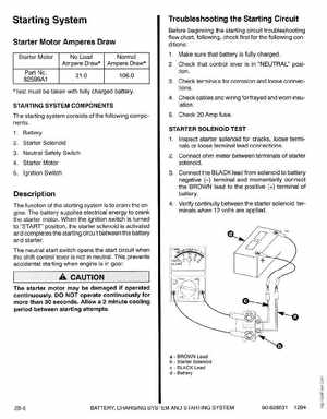 1995 Mariner Mercury Outboards Service Manual 50HP 4-Stroke, Page 45