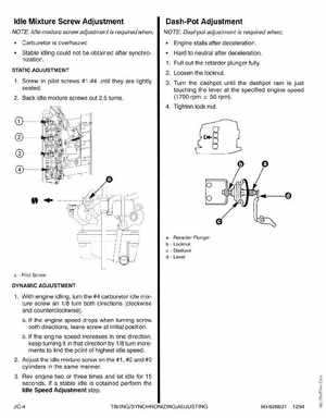 1995 Mariner Mercury Outboards Service Manual 50HP 4-Stroke, Page 60