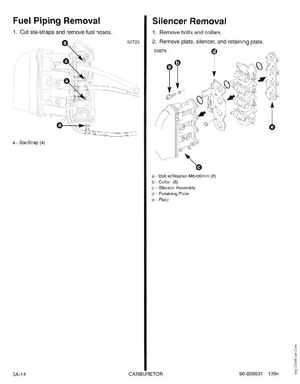 1995 Mariner Mercury Outboards Service Manual 50HP 4-Stroke, Page 86