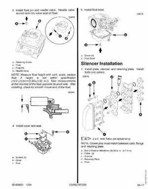 1995 Mariner Mercury Outboards Service Manual 50HP 4-Stroke, Page 89