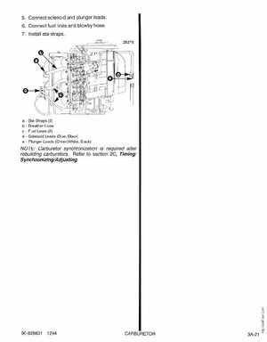 1995 Mariner Mercury Outboards Service Manual 50HP 4-Stroke, Page 93