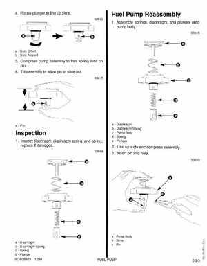 1995 Mariner Mercury Outboards Service Manual 50HP 4-Stroke, Page 100
