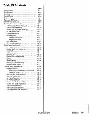 1995 Mariner Mercury Outboards Service Manual 50HP 4-Stroke, Page 112