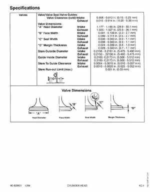 1995 Mariner Mercury Outboards Service Manual 50HP 4-Stroke, Page 113