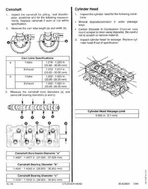 1995 Mariner Mercury Outboards Service Manual 50HP 4-Stroke, Page 126