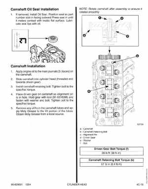 1995 Mariner Mercury Outboards Service Manual 50HP 4-Stroke, Page 131