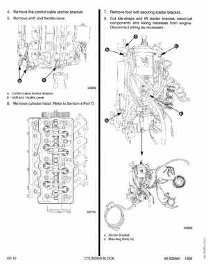 1995 Mariner Mercury Outboards Service Manual 50HP 4-Stroke, Page 147