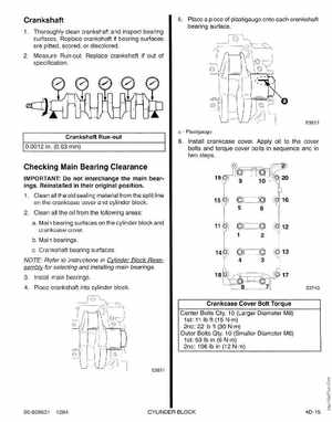 1995 Mariner Mercury Outboards Service Manual 50HP 4-Stroke, Page 152