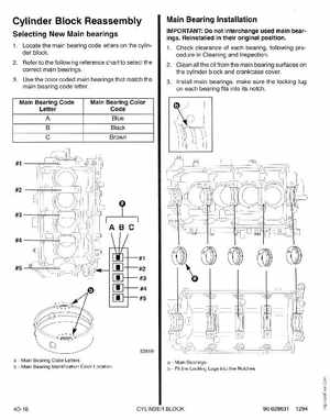 1995 Mariner Mercury Outboards Service Manual 50HP 4-Stroke, Page 155