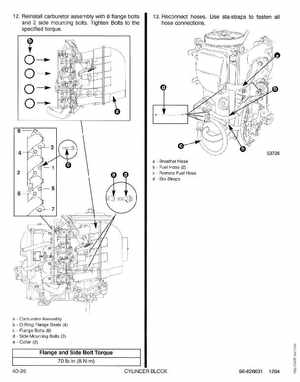 1995 Mariner Mercury Outboards Service Manual 50HP 4-Stroke, Page 163
