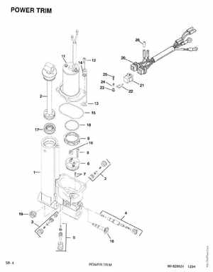 1995 Mariner Mercury Outboards Service Manual 50HP 4-Stroke, Page 189