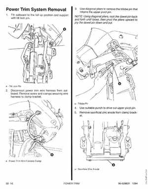 1995 Mariner Mercury Outboards Service Manual 50HP 4-Stroke, Page 201