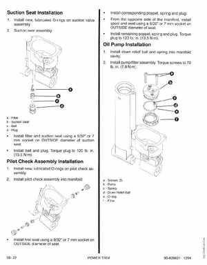 1995 Mariner Mercury Outboards Service Manual 50HP 4-Stroke, Page 207