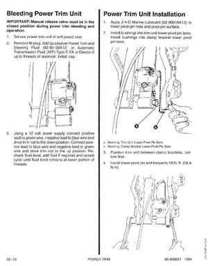 1995 Mariner Mercury Outboards Service Manual 50HP 4-Stroke, Page 209