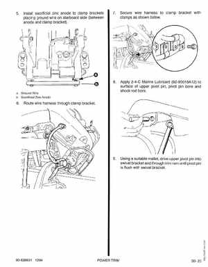 1995 Mariner Mercury Outboards Service Manual 50HP 4-Stroke, Page 210