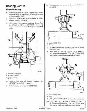 1995 Mariner Mercury Outboards Service Manual 50HP 4-Stroke, Page 232