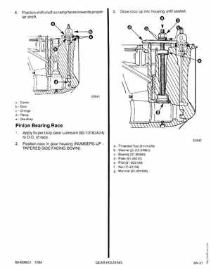 1995 Mariner Mercury Outboards Service Manual 50HP 4-Stroke, Page 234