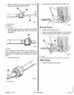 1995 Mariner Mercury Outboards Service Manual 50HP 4-Stroke, Page 236