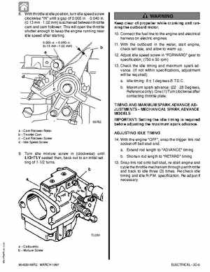 1997+ Mercury 35/40HP 2 Cylinder Outboards Service Manual PN 90-826148R2, Page 102