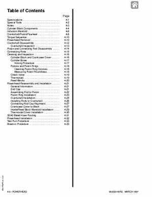 1997+ Mercury 35/40HP 2 Cylinder Outboards Service Manual PN 90-826148R2, Page 171