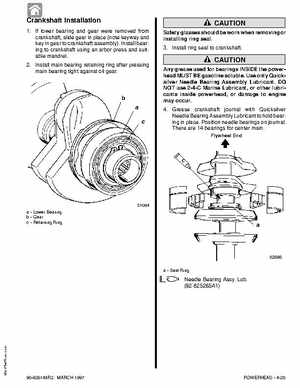 1997+ Mercury 35/40HP 2 Cylinder Outboards Service Manual PN 90-826148R2, Page 196