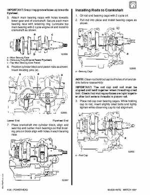 1997+ Mercury 35/40HP 2 Cylinder Outboards Service Manual PN 90-826148R2, Page 197