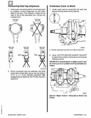 1997+ Mercury 35/40HP 2 Cylinder Outboards Service Manual PN 90-826148R2, Page 198