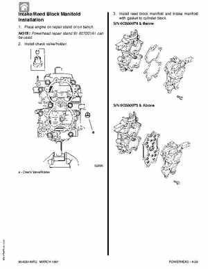 1997+ Mercury 35/40HP 2 Cylinder Outboards Service Manual PN 90-826148R2, Page 200