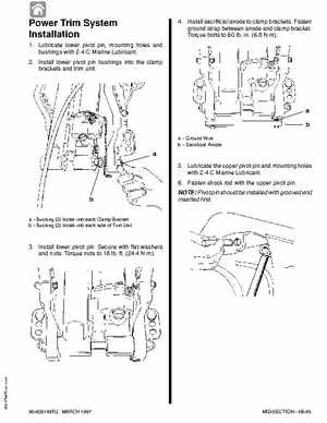 1997+ Mercury 35/40HP 2 Cylinder Outboards Service Manual PN 90-826148R2, Page 265