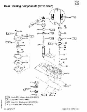 1997+ Mercury 35/40HP 2 Cylinder Outboards Service Manual PN 90-826148R2, Page 282