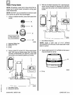 1997+ Mercury 35/40HP 2 Cylinder Outboards Service Manual PN 90-826148R2, Page 291