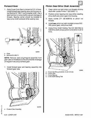 1997+ Mercury 35/40HP 2 Cylinder Outboards Service Manual PN 90-826148R2, Page 300