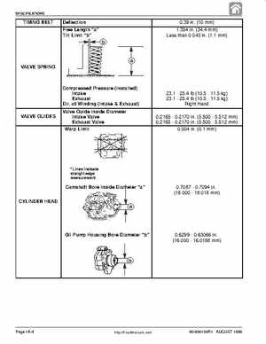1998 Mercury 9.9/15HP 4-stroke outboards factory service manual, Page 8