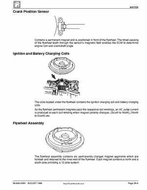 1998 Mercury 9.9/15HP 4-stroke outboards factory service manual, Page 61