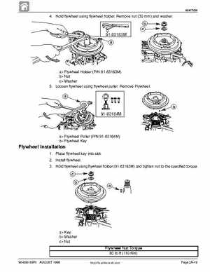 1998 Mercury 9.9/15HP 4-stroke outboards factory service manual, Page 71